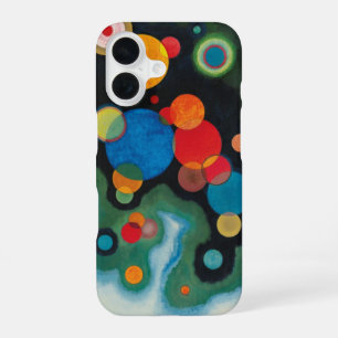 Coque iPhone 16 Abstraction d'impulsion approfondie Huile sur toil