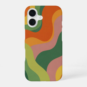 Coque iPhone 16 Abstraction Vintage