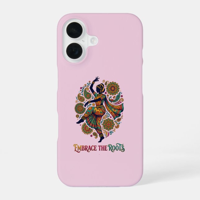 Coque iPhone 16 Adopter la danse Roots (Verso)