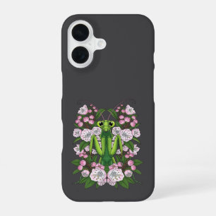 Coque iPhone 16 Adorable Mante Religieuse Et Laurel De Montagne