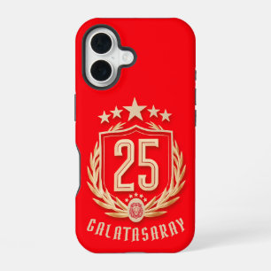 Coque iPhone 16 Affiche du championnat de Galatasaray 2025