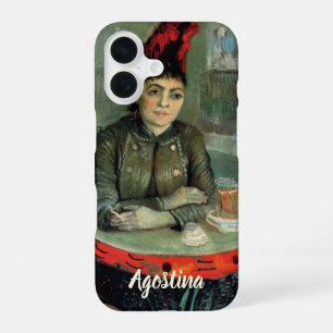 Coque iPhone 16 Agostina Segatori, Café du Tambourin par Van Gogh