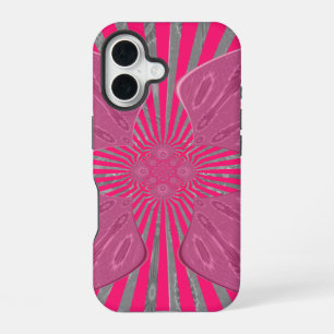 Coque iPhone 16 Ailes d'Épanouissement Électrique : Un Éclat Vif e