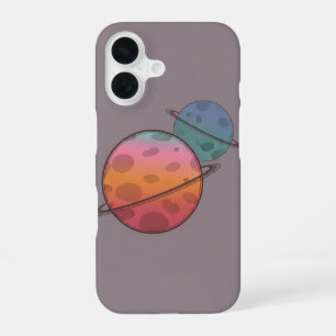 Coque iPhone 16 Alignement Planétaire Vintage