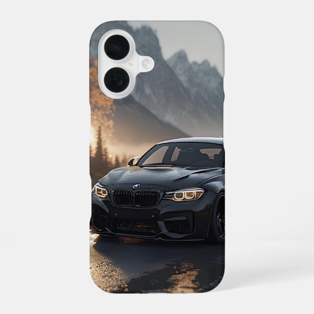 Coque iPhone 16 Alpine M-Power Sunset (Verso)