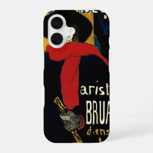 Coque iPhone 16 Ambassadeurs Art Nouveau vintage, Toulouse Lautrec