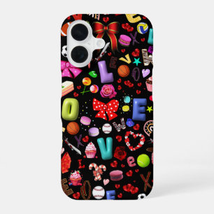 Coque iPhone 16 Amour