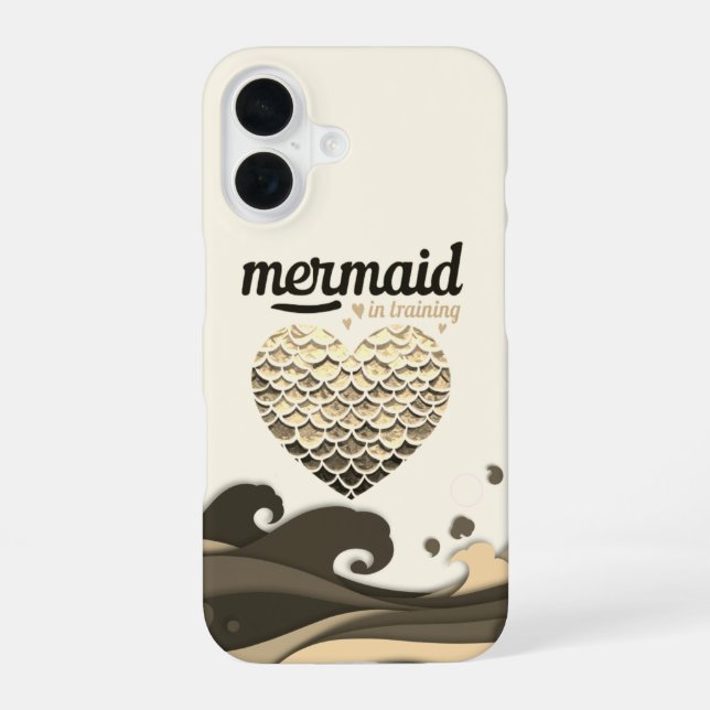 Coque iPhone 16 Amour Océanique (Verso)