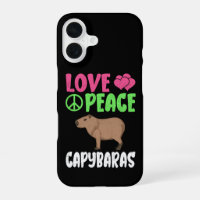 Amour Paix Capybaras Animaux Mignons Amoureux des