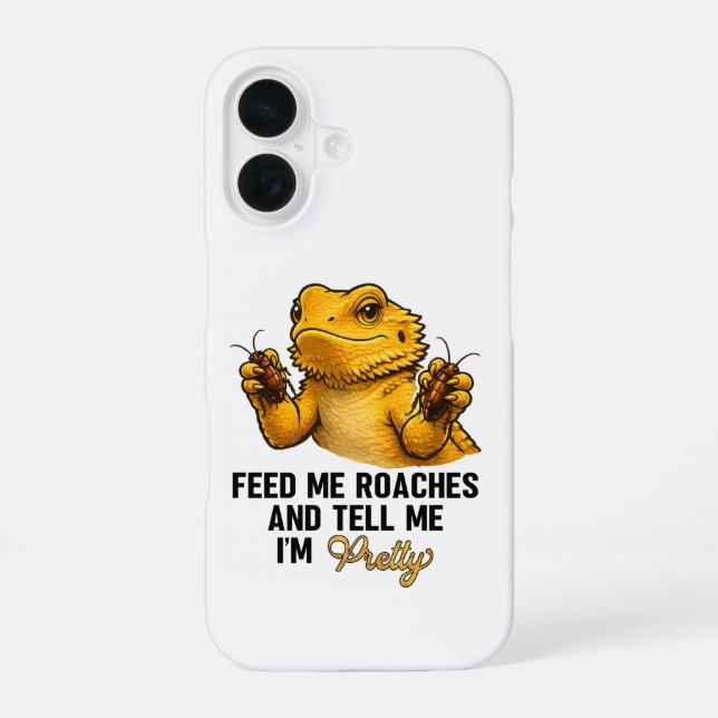 Coque iPhone 16 Amusing Propriétaire de Dragon Barbu Amateur de Re (Verso)