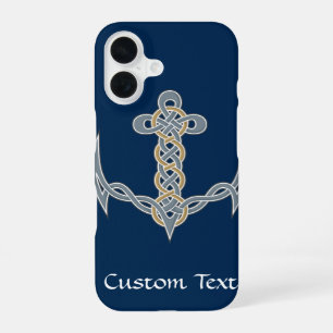 Coque iPhone 16 Ancre celtique 1