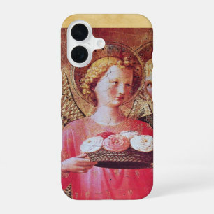 COQUE iPhone 16 ANGE AVEC ROSES