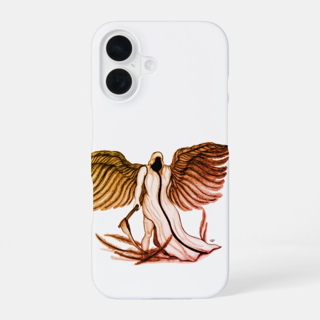 Coque iPhone 16 Ange Uriel (Verso)