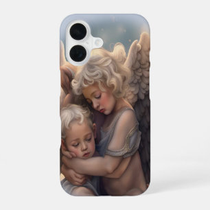 Coque iPhone 16 anges de verset biblique