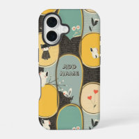 Animaux de compagnie Whimsical et motifs floraux