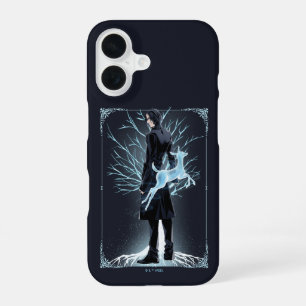 Coque iPhone 16 Anime Patronus de cerf de Severus Snape
