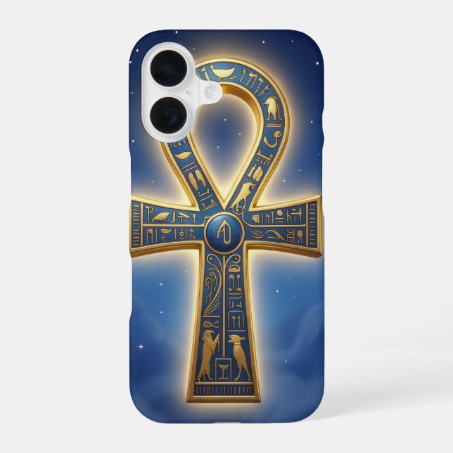 Coque iPhone 16 Ankh Symbol Meaning – Key of Life´11 (Verso)