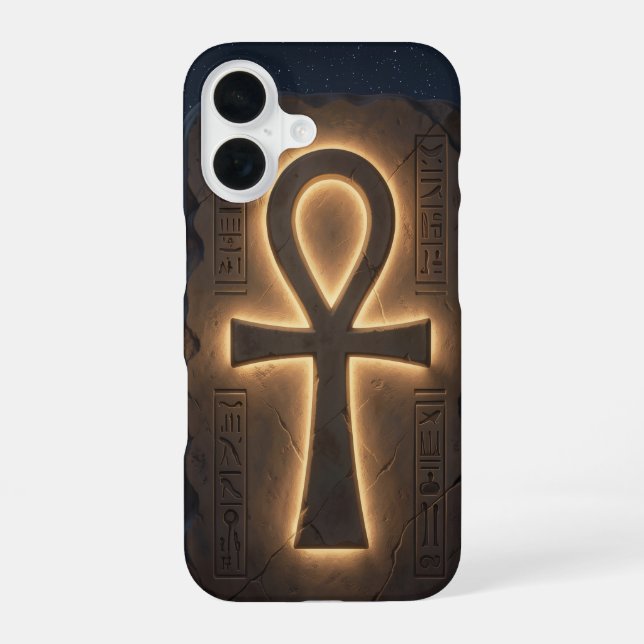 Coque iPhone 16 Ankh Symbol Meaning – Key of Life´12 (Verso)