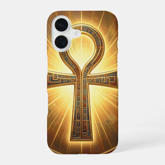 Coque iPhone 16 Ankh Symbol Meaning – Key of Life´7 (Verso)