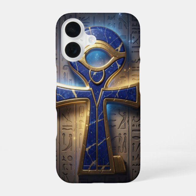 Coque iPhone 16 Ankh Symbol Meaning – Key of Life´8 (Verso)