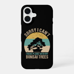 Coque iPhone 16 Arbre Bonsaï - Amoureux des Plantes Intérieures de