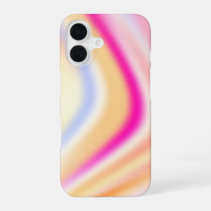 Coque iPhone 16 Arc-en-ciel Hologramme Fille Luxueux Élégant Chic