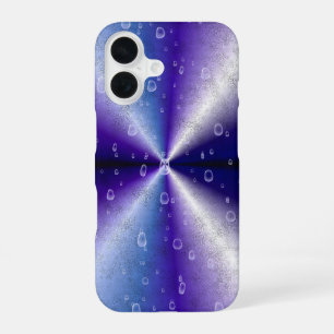 Coque iPhone 16 Arc-en-ciel violet