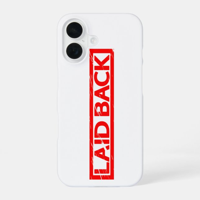 Coque iPhone 16 Arrêt arrière (Verso)