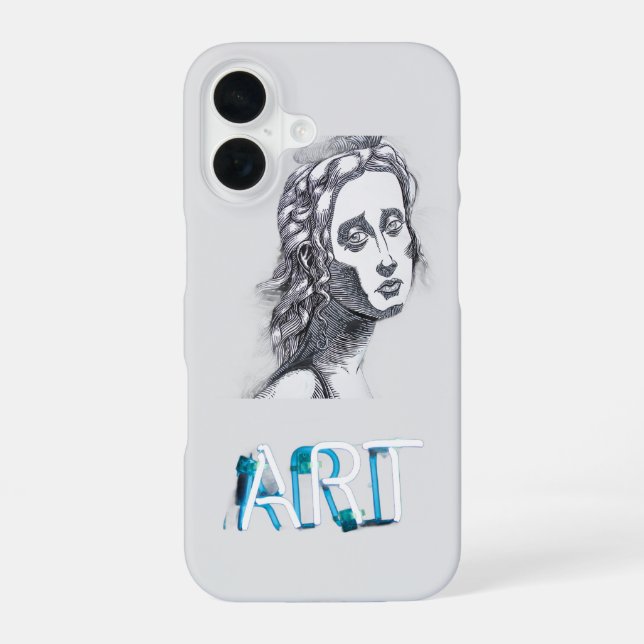 Coque iPhone 16 art (Verso)