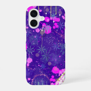 Coque iPhone 16 Art abstrait : l'esprit créatif