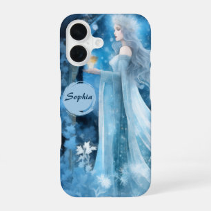Coque iPhone 16 Art de l'Imaginaire de la Reine des neiges - Déess