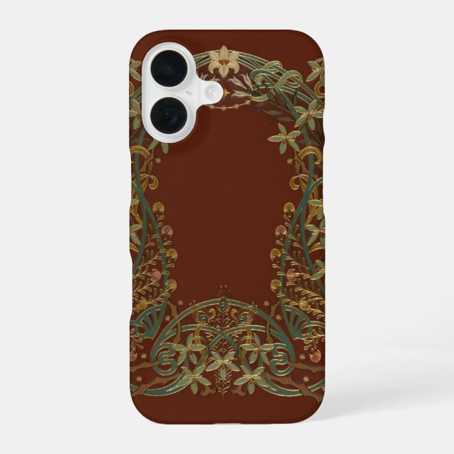 Coque iPhone 16 art déco (Verso)