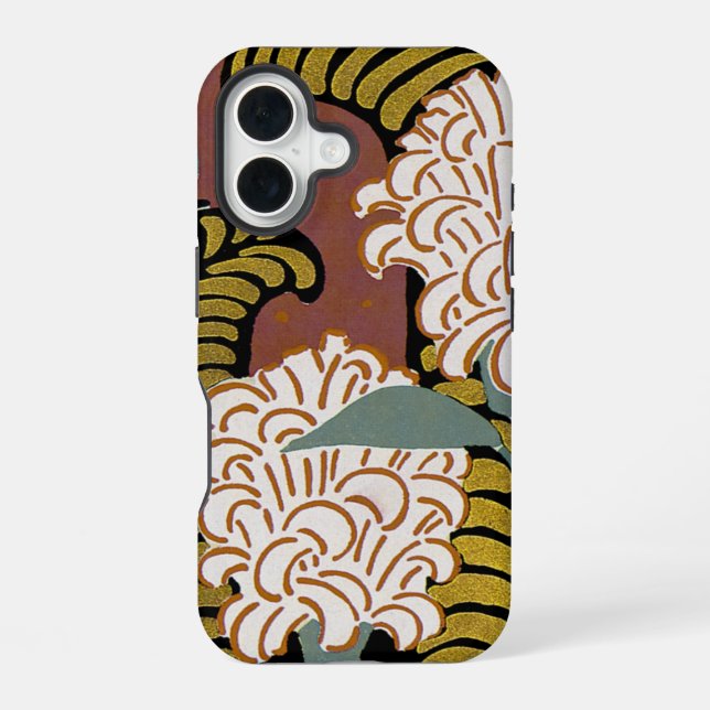 Coque iPhone 16 Art Déco Design #3 à Sunshinedazzle (Verso)