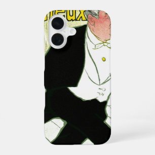 Coque iPhone 16 Art Nouveau vintage, Caudieux par Toulouse Lautrec