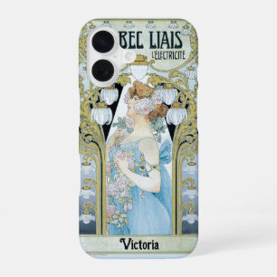 Coque iPhone 16 Art Nouveau vintage Le Bec Liais, Privat Livemont