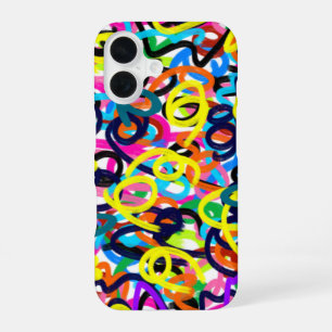 Coque iPhone 16 Art Pop Art audacieux