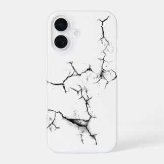 Coque iPhone 16 Arts visuels Grunge, grunge texture, monoch