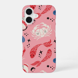 Coque iPhone 16 Astrologie du Zodiaque Pastel