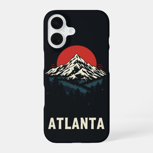 Coque iPhone 16 Atlanta Géorgie (Verso)