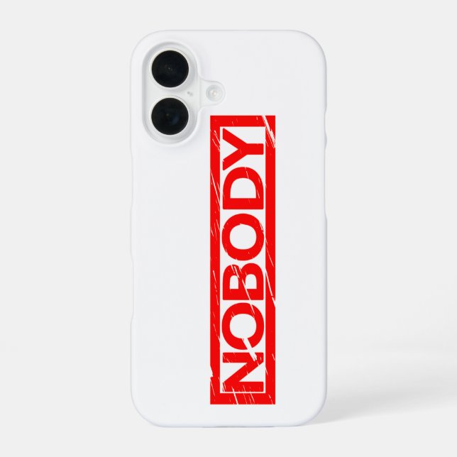 Coque iPhone 16 Aucun timbre (Verso)