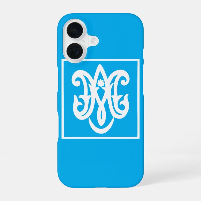 Coque iPhone 16 Ave Maria (Verso)