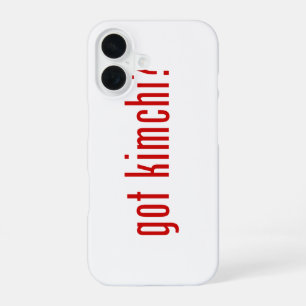 Coque iPhone 16 avez-vous du kimchi?