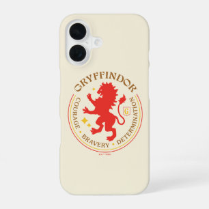 Coque iPhone 16 Badge de fierté de la maison GRYFFINDOR™ Lion Roug