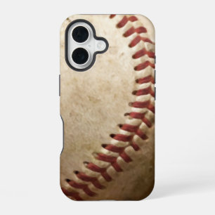 Coque iPhone 16 Base-ball Vintage