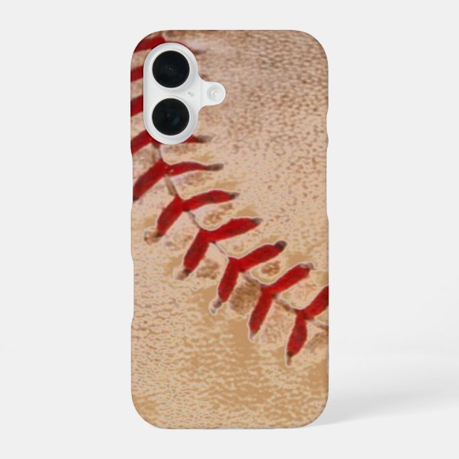 Coque iPhone 16 Baseball (Verso)