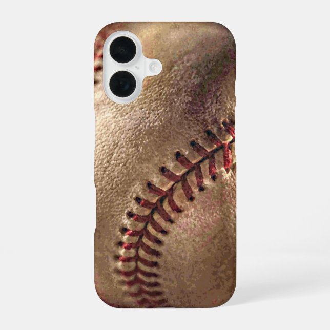 Coque iPhone 16 Baseball (Verso)
