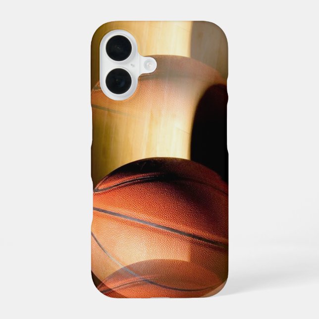 Coque iPhone 16 Basket-ball (Verso)