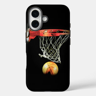 Coque iPhone 16 Basket-ball
