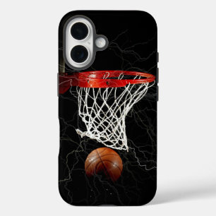 Coque iPhone 16 Basket-ball