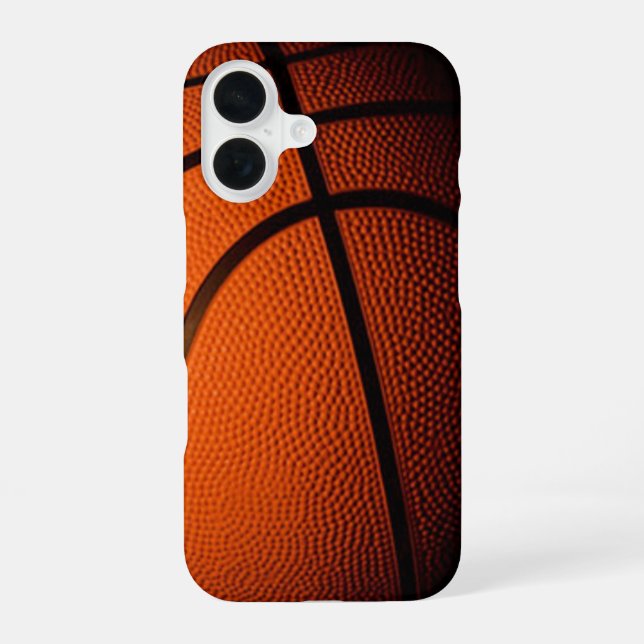 Coque iPhone 16 Basket-ball (Verso)